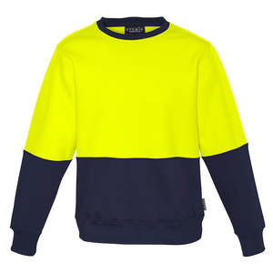 Hi Vis Sweatshirts Fleeces: Syzmik Unisex Hi Vis Crew Sweatshirt
