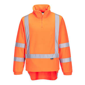 Hi Vis Sweatshirts Fleeces: Portwest TTMC-W17 1/4 Zip Polar Fleece