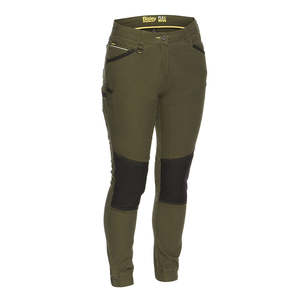 Womens Hi Vis Safety Workwear: Bisley Womens Flex & Move Shield Panel Pants