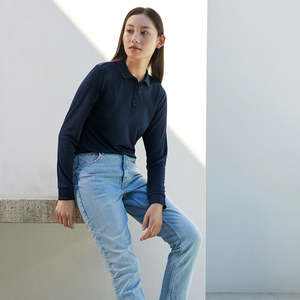 Biz Womens Action Long Sleeve Polo Shirt