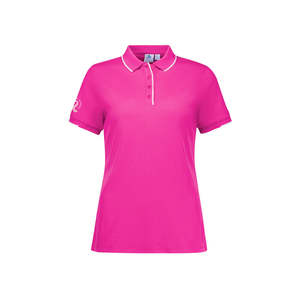 Womens Hi Vis Polo Shirts: Biz Womens Pink Short Sleeve Polo