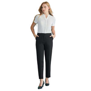Biz Womens Cool Stretch Ultra Comfort Waist Pant