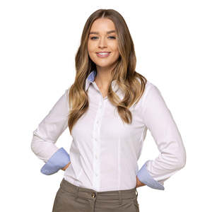 Bradford Womens Fine Oxford Long Sleeve Shirt