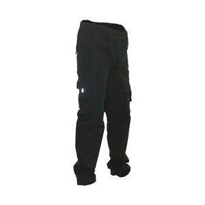 Caution Polycotton Ripstop Elastic Waist Cargo Trousers