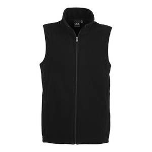 Work Fleeces Sweaters Hoodies: Biz Plain Microfleece Vest