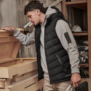 Syzmik Streetworx Hooded Puffer Vest