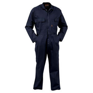 Bison Workzone Cotton Dome Overall, Navy
