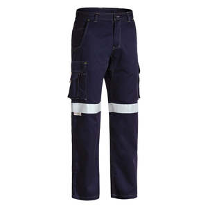 Workwear Pants Shorts: Bisley Taped Lightweight Cargo Pants