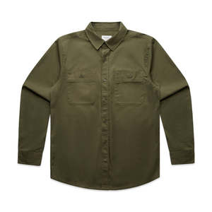 Workshirts: AS Colour 5422 Mens Long Sleeve Work Shirt