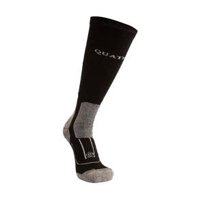 Quatro Gumboot Sock Black (2 Pack)