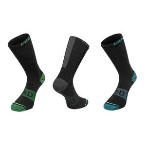 Work Boot Accessories: FXD SK-8W Womens Work Socks Size 5-8: (5 Pack)