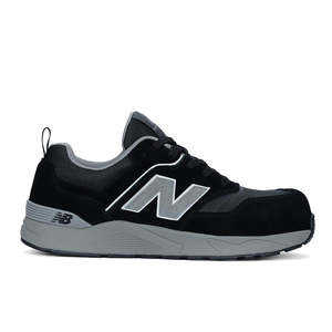 New Balance Elite Lite Safety Shoe, Black/Grey
