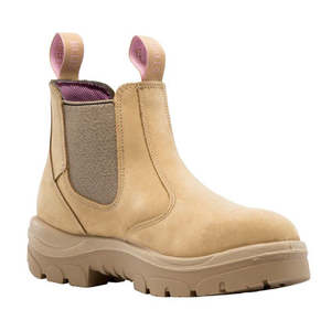 Steel Blue Hobart Ladies Safety Boots, Sand