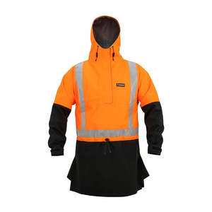 Hi Vis Clothing: Swazi Karona Hi Vis Taped Anorak, Blaze/Black