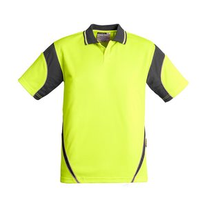 Syzmik Hi Vis Aztec Short Sleeve Polo