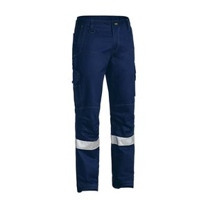 Workwear Pants Shorts: Bisley X Airflow Taped Ripstop Cargo Pant, Navy