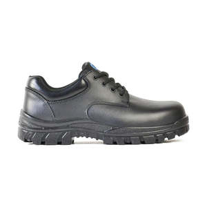 Work Boots Safety Boots: Bata Neptune Lace Up Safety Shoe, Black