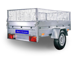 Products: ACTIV Garden Medium Duty Trailer 1.7m x 1.25m 750kg with 400mm Cage ACTIV