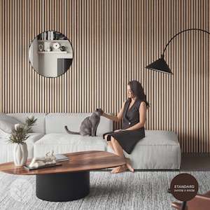 Acupanel® | Tasmanian Oak Acoustic Slat Wood Wall Panels
