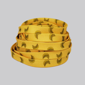 Banana shoelaces 140cm