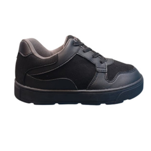 Stocktake Sale: CLEARANCE Surestep Black - Wide Youth