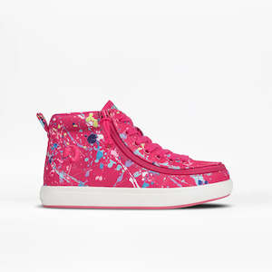Toddler Sasha's Splatter BILLY Classic D/R II High Top (Wide)