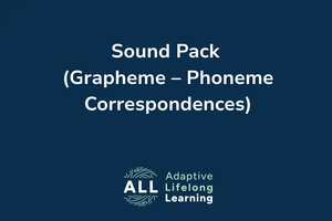 Products: Sound Pack (Grapheme – Phoneme Correspondences)