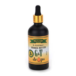 Adaptogens New Zealand: G&T drops 100ml (Herbal Bitter)