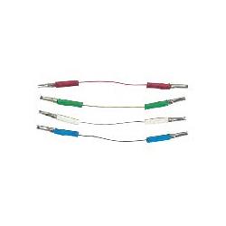 Cardas Audio: Cardas Audio Headshell Lead 34 AWG with Silver/Rhodium Plated Clips 1.5" (set of 4)