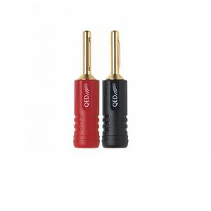 Connectors And Adapters: QED Screwloc ABS Banana (Pair)