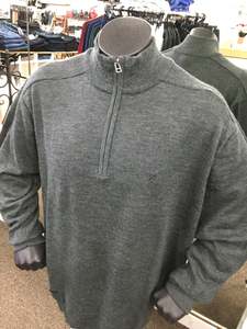 1/4 ZIP MERINO PULLOVER