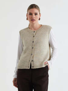 BUTON FRONT VEST