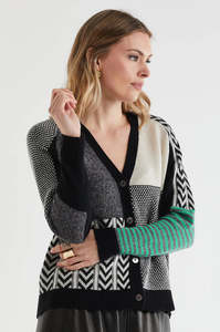 TEXTURED CARDI