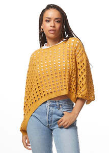 Ld Co: OPEN KNIT SHRUG