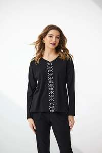 Womens Wear: DOMINO CASUAL TEE