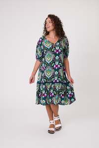 Womens Wear: SALERNO PRINTED DRESS