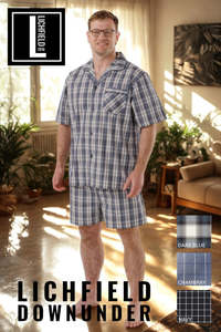 Mens Wear 1: SHORT PYJAMA SET