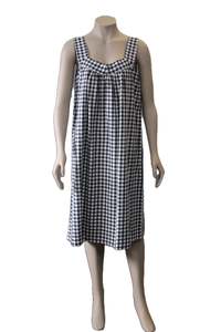 SLEEVLESS GINGHAM NITIE