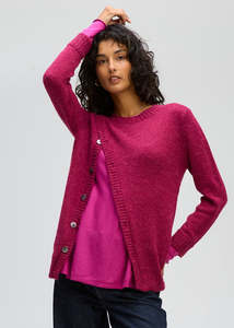 Womens Wear: FLUFFY DETAIL JUMPER