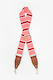 Bag Strap - Pink & Red Stripe