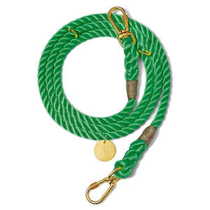 All Of The Pet Things: Miami Green - Rope Leash - Adjustable