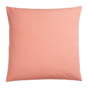 Table Linen: Bundi Cotton Euro Pillowcase Set - Rosewater