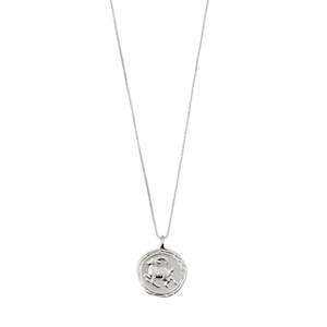 Capricorn Zodiac Sign Necklace - Silver Plated