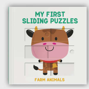 My First Sliding Puzzles - Farm Animals