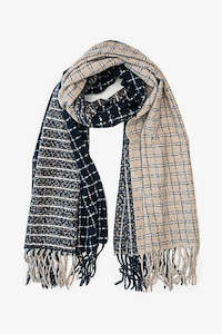 Scarves 1: Nautical Grid Scarf