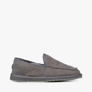 Socks Belts: Platinum Hume Slipper - Charcoal