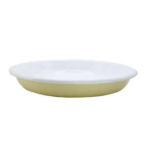Dining: Dishy Shallow Bowl - Butter