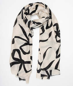 Scarves 1: Bow & Ivory Scarf