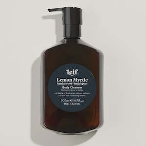 Bodycare: Lemon Myrtle Body Cleanser 500ml