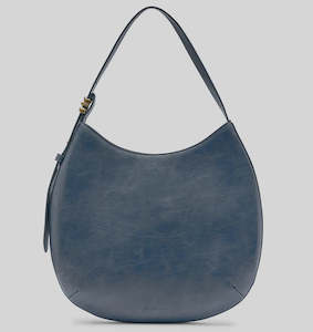Handbags And Wallets: Organica Day Bag - Mid Denim